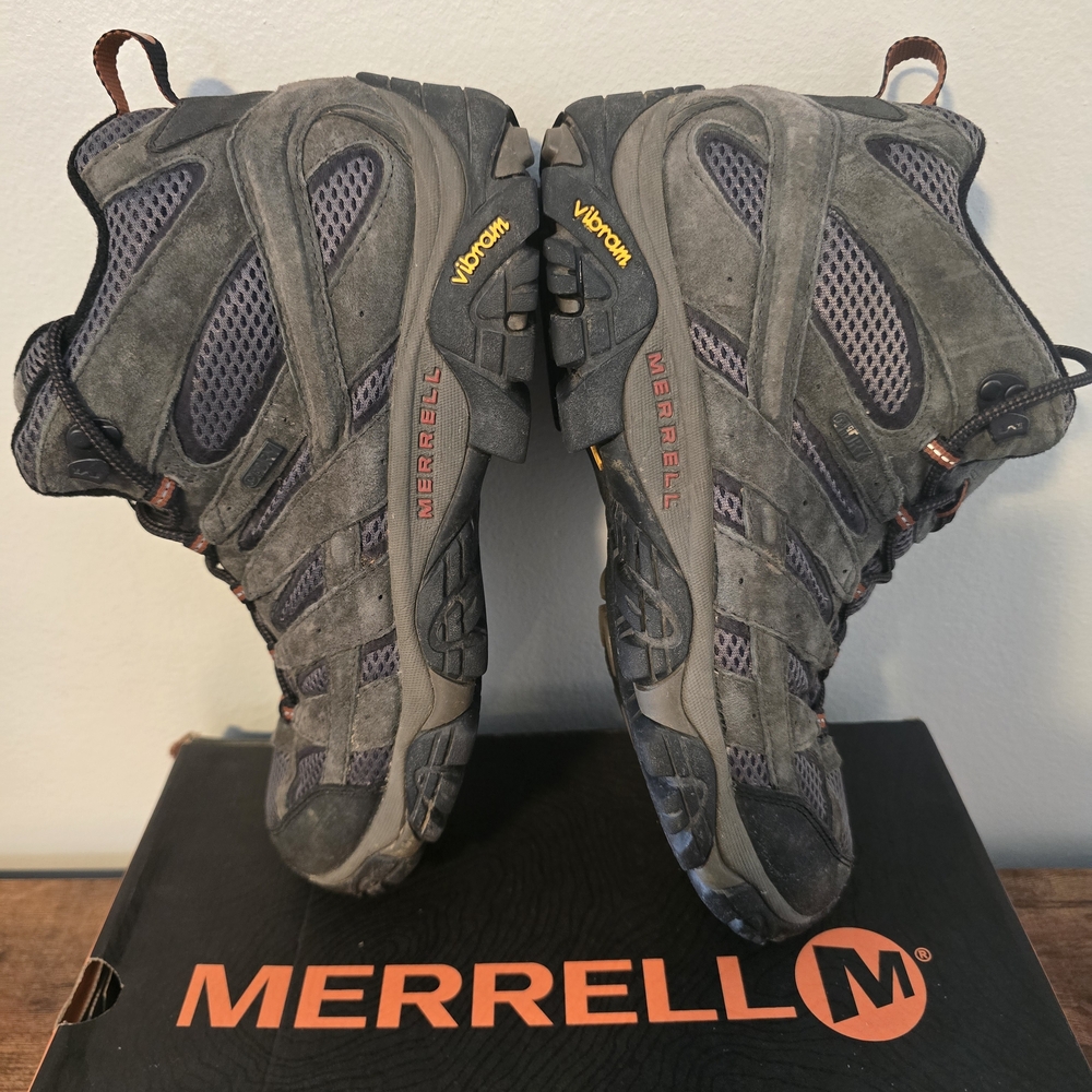 Merrell Gray Hiking Boots - Picture 6 of 9